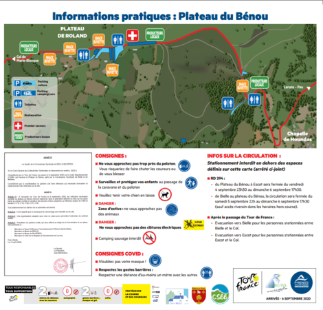 Informations pratiques : Plateau du Bénou