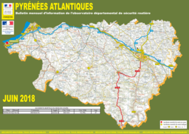 Bulletin d’information de l’observatoire départemental de sécurité routière des Pyrénées-Atlantiques