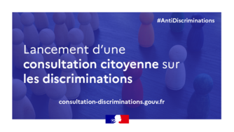 Lancement de la consultation citoyenne sur les discriminations