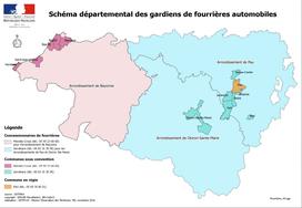 Schéma départemental des fourrières automobiles dans le département des Pyrénées-Atlantiques